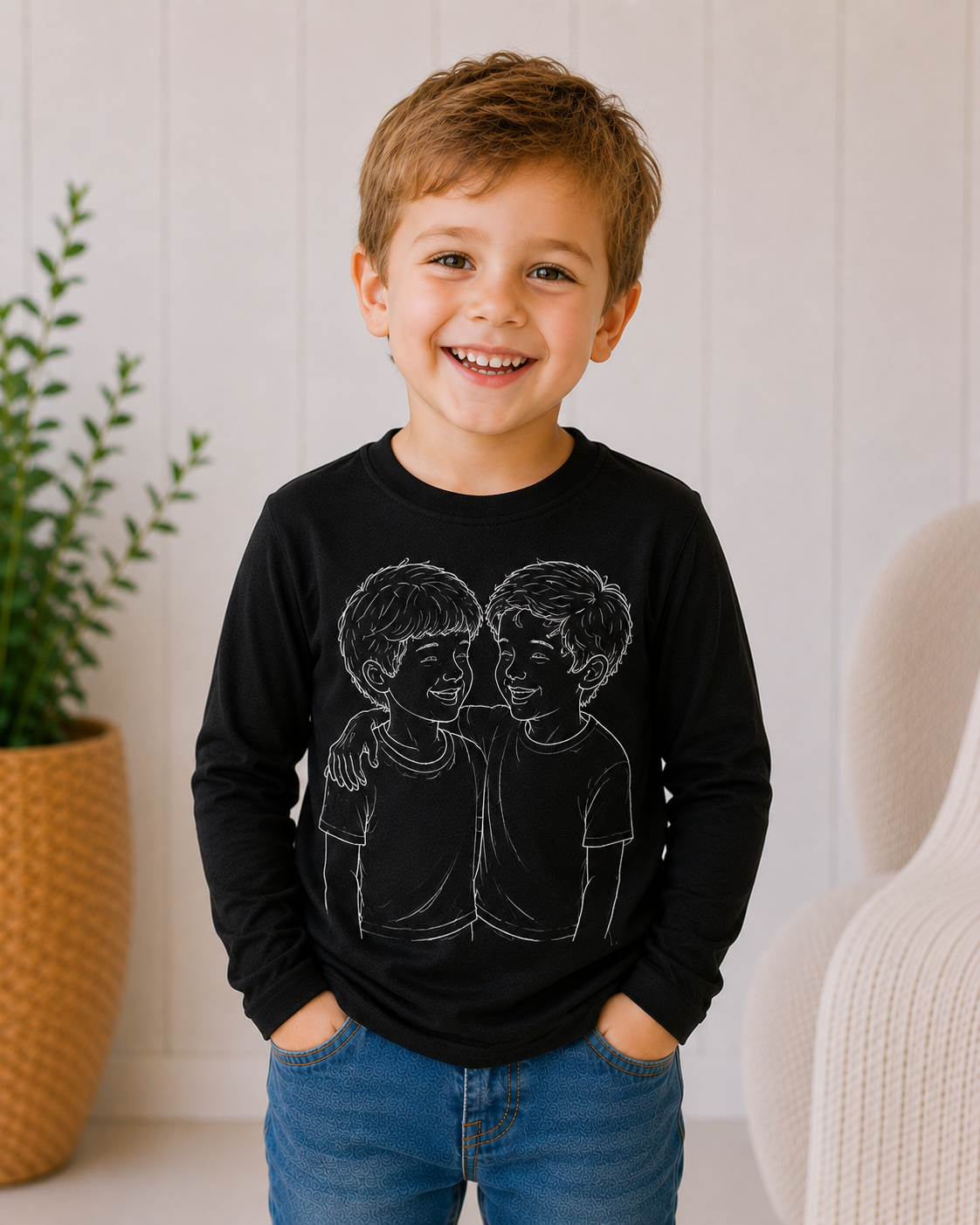 Children's Full Sleeve T-shirt