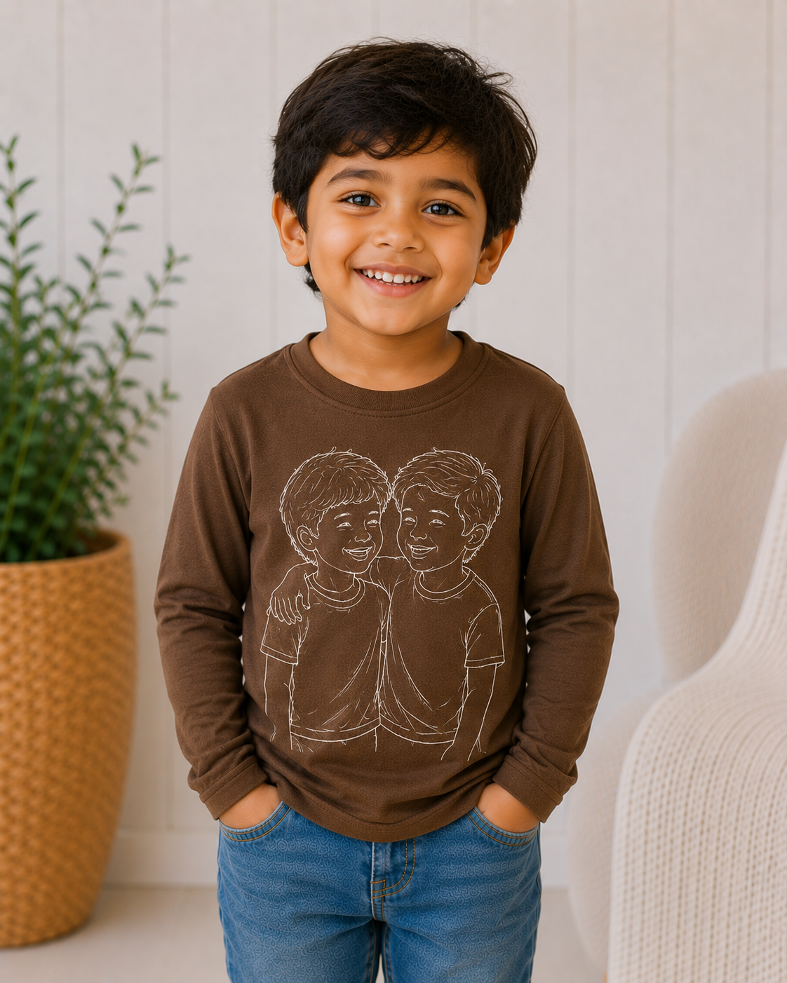 Children's Full Sleeve T-shirt