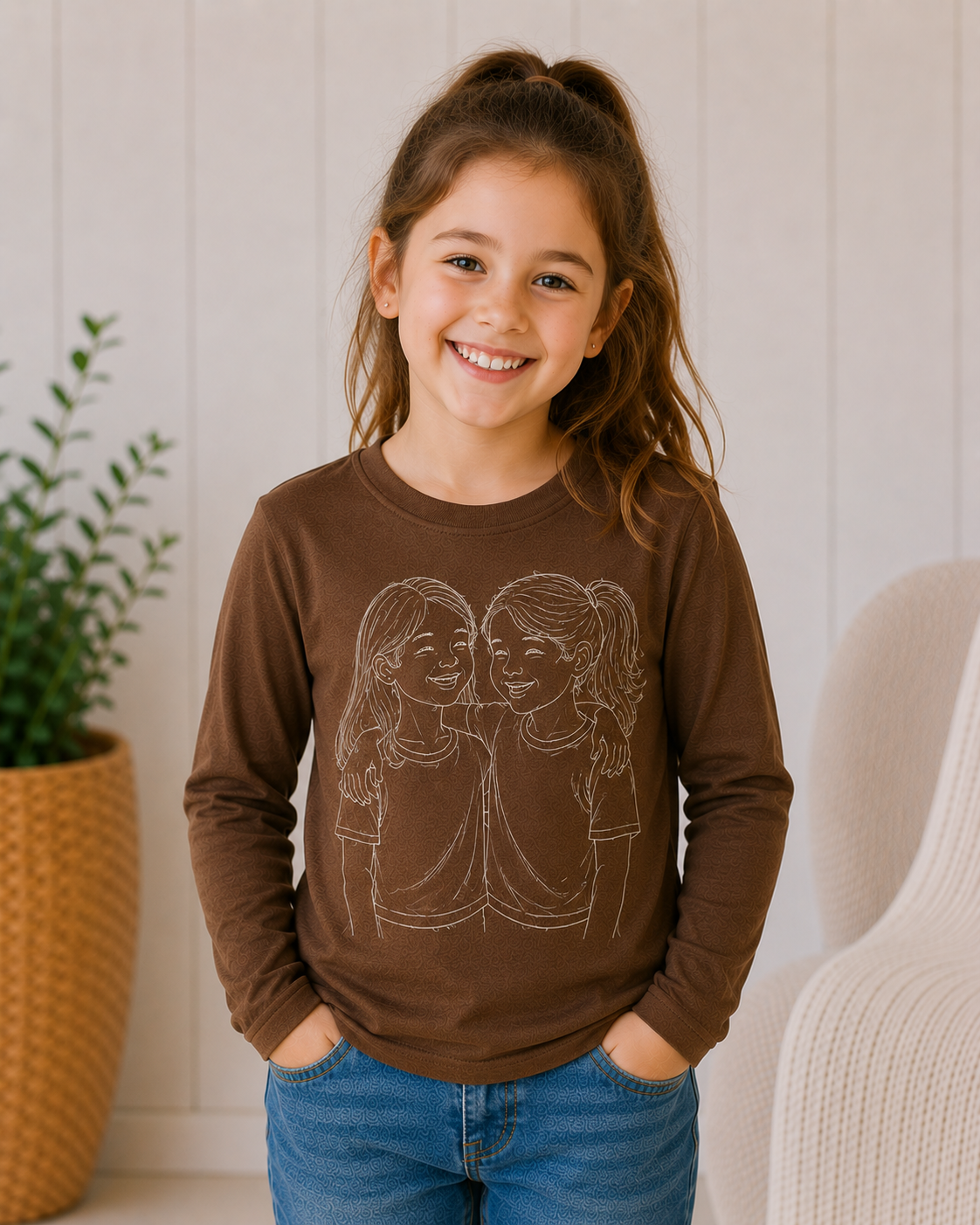 Children's Full Sleeve T-shirt