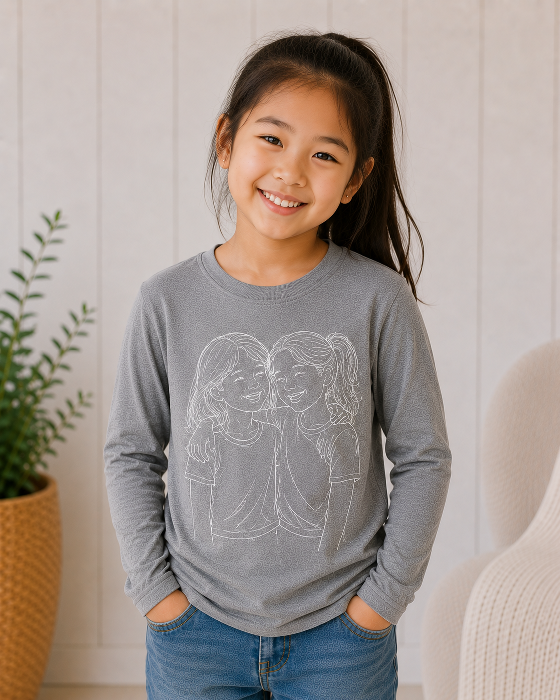 Children's Full Sleeve T-shirt