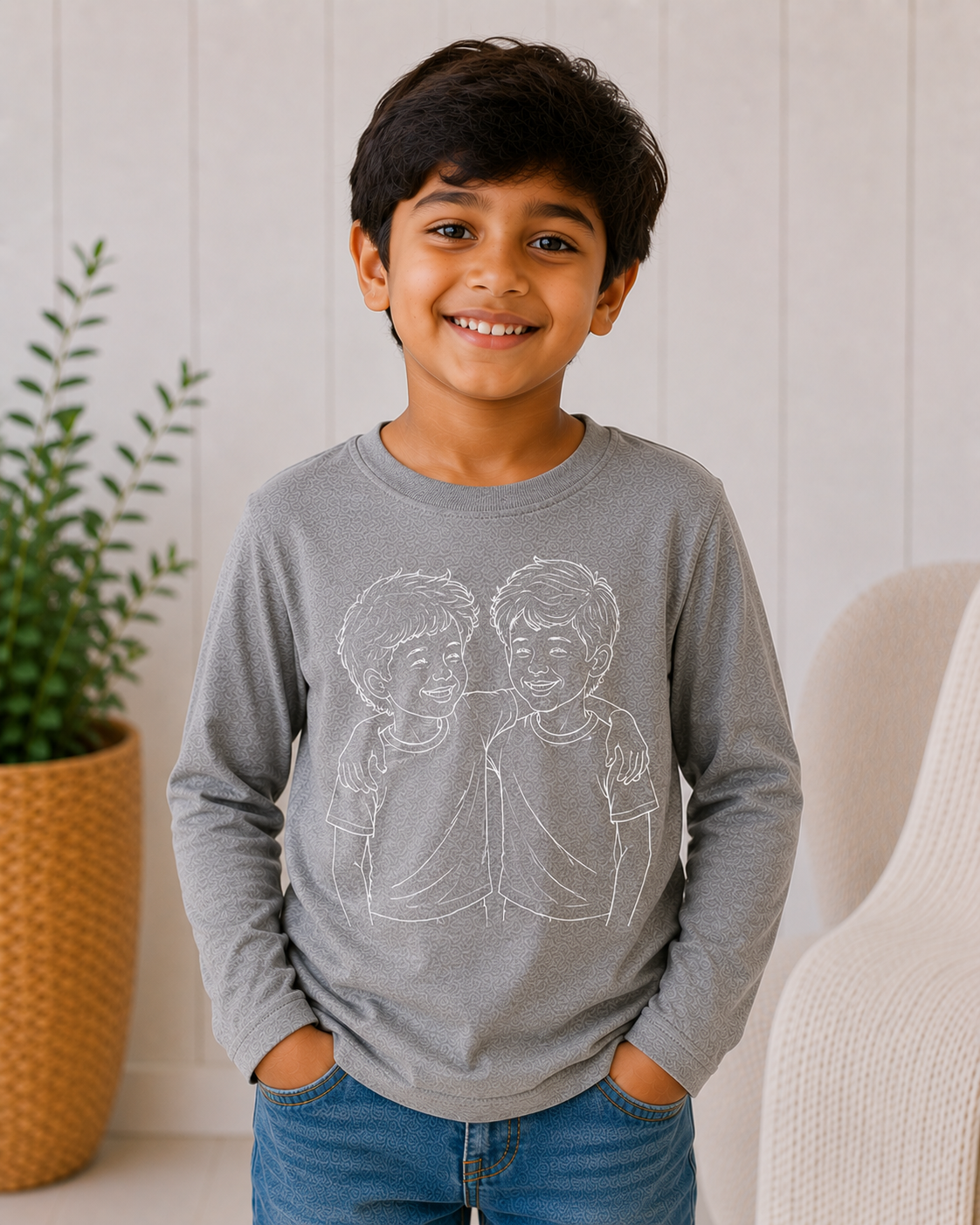 Children's Full Sleeve T-shirt
