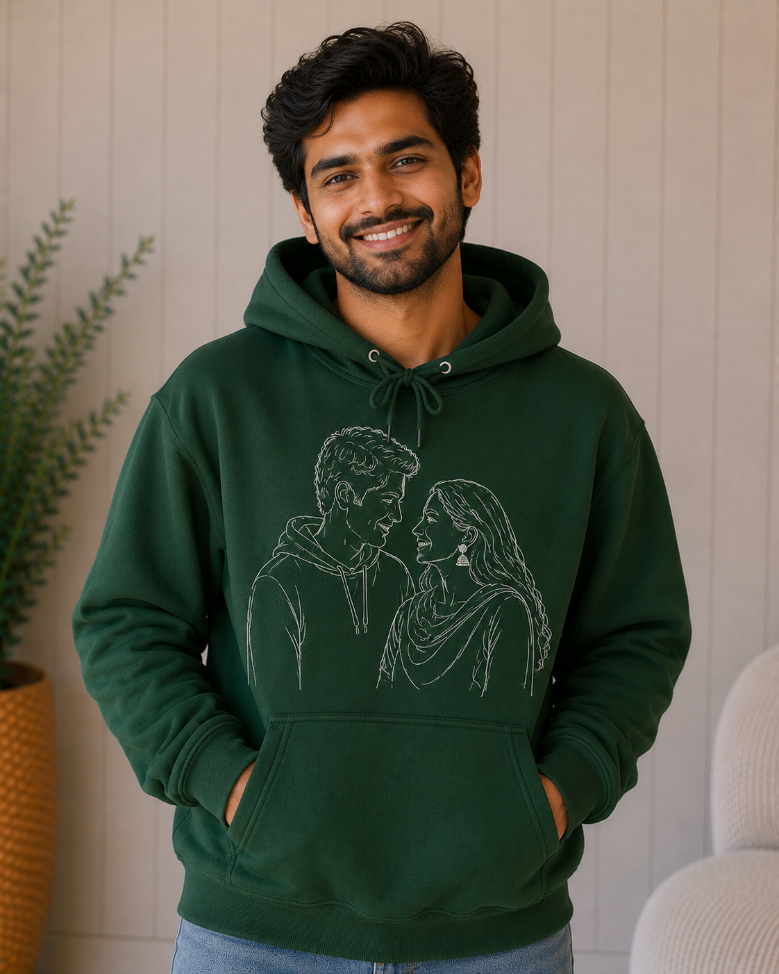 Men's Long Sleeve Hoodie